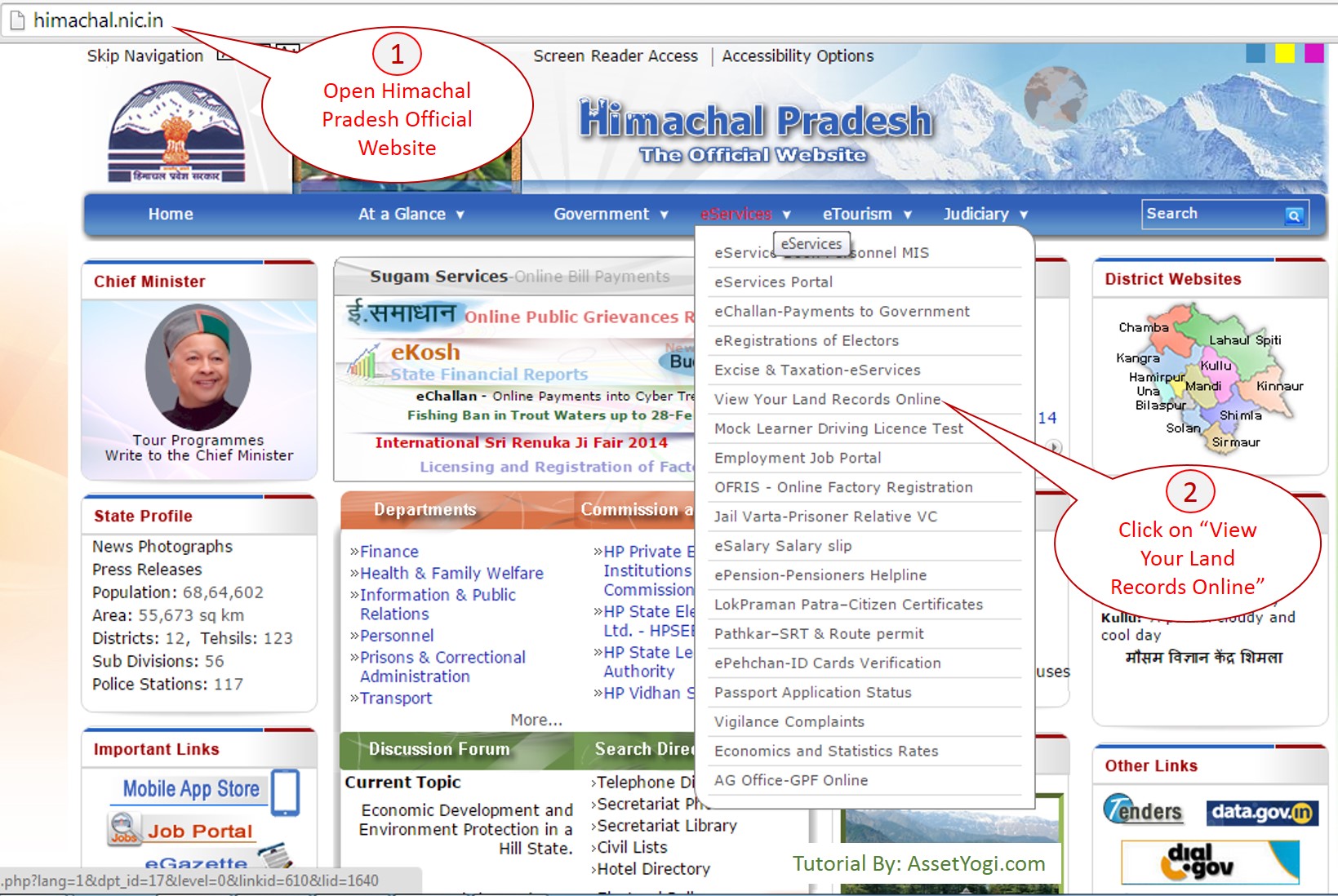 Himachal Pradesh Land Records Jamabandi Quick Guide