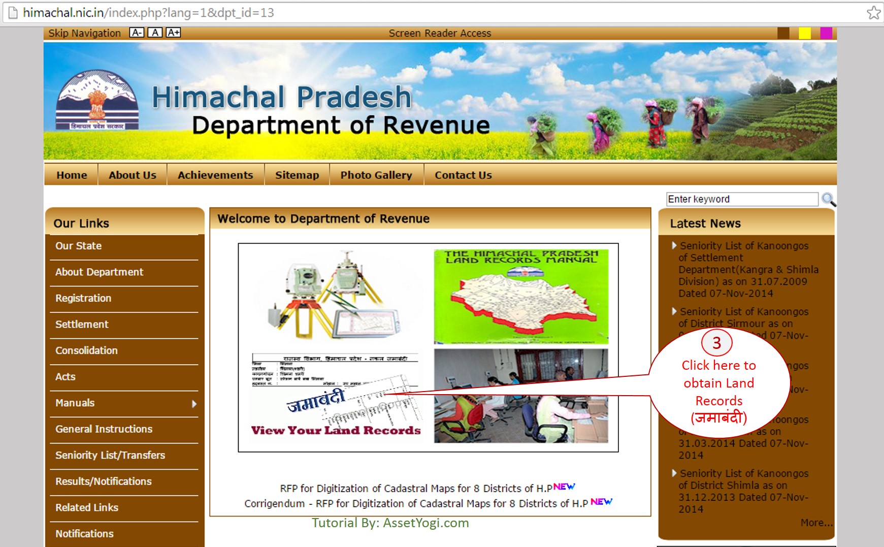 Himachal Pradesh Land Records Jamabandi Quick Guide
