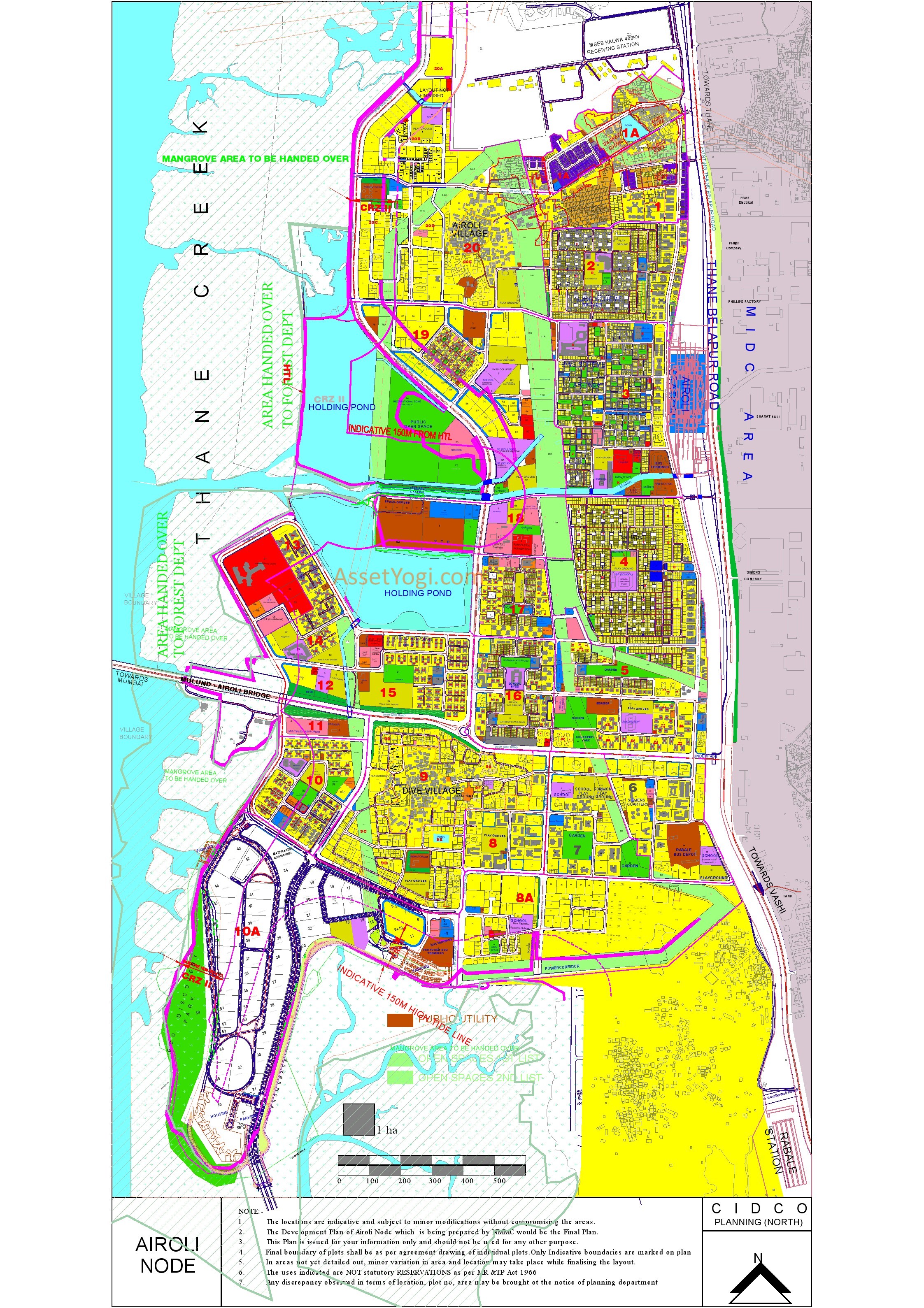 airoli-development-plan-map