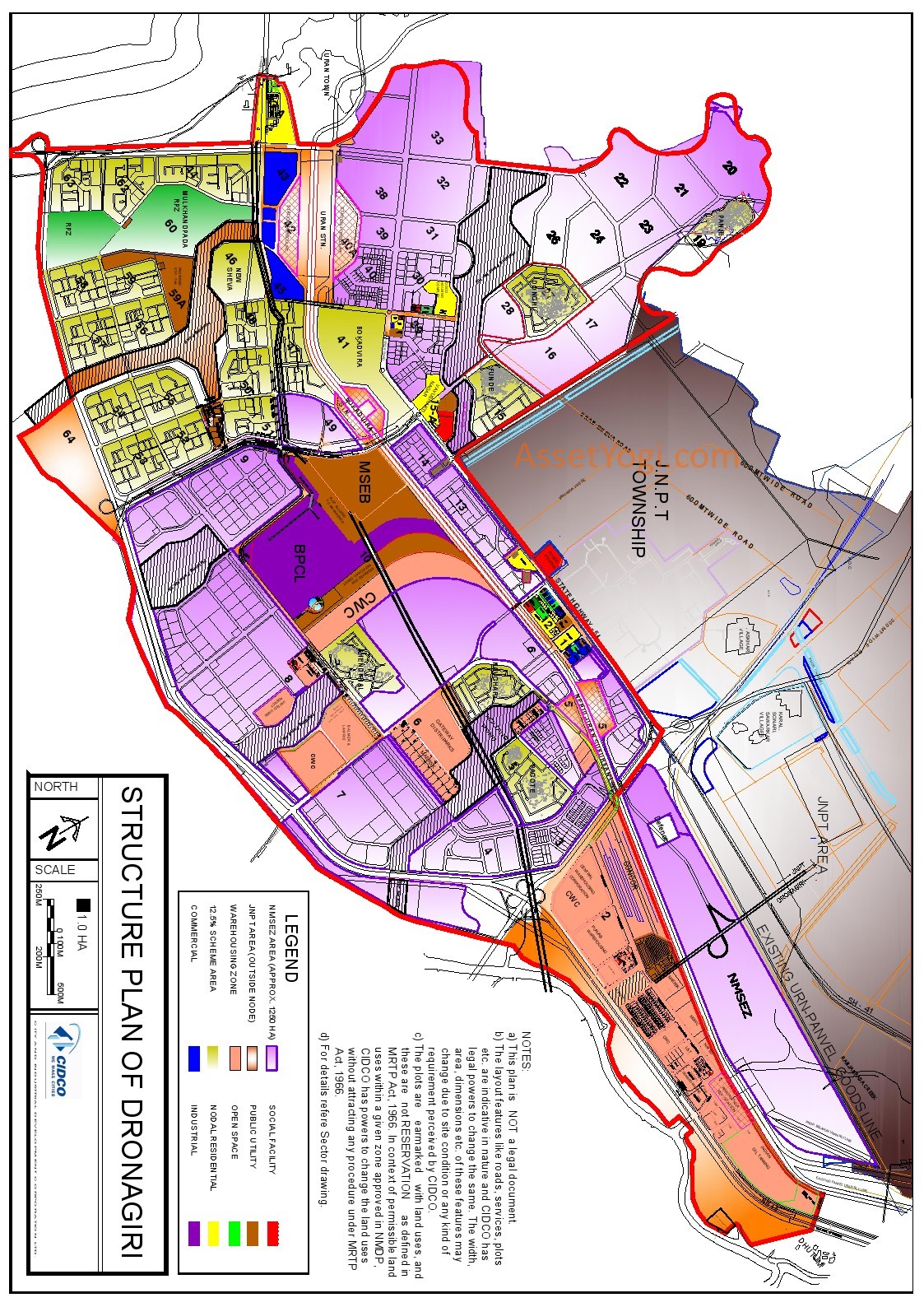 dronagiri-development-plan-map